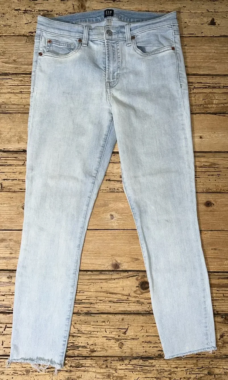 Gap Women’s Size 29 True Skinny Jeans Light Wash EUC